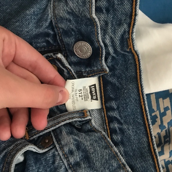 VINTAGE LEVIS 512 HOGH RISE SHORTS - Picture 4 of 6